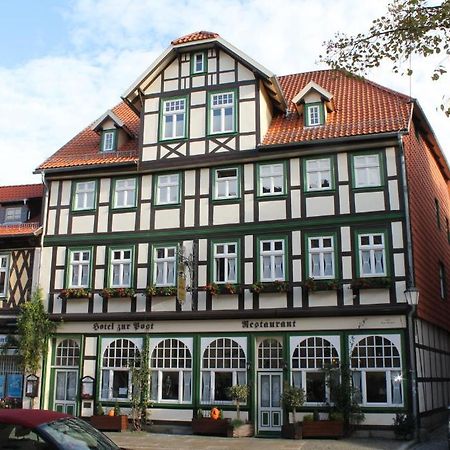 Hotel Garni Zur Post Wernigerode Kültér fotó