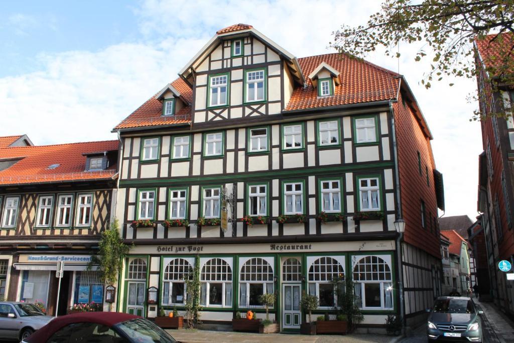 Hotel Garni Zur Post Wernigerode Kültér fotó